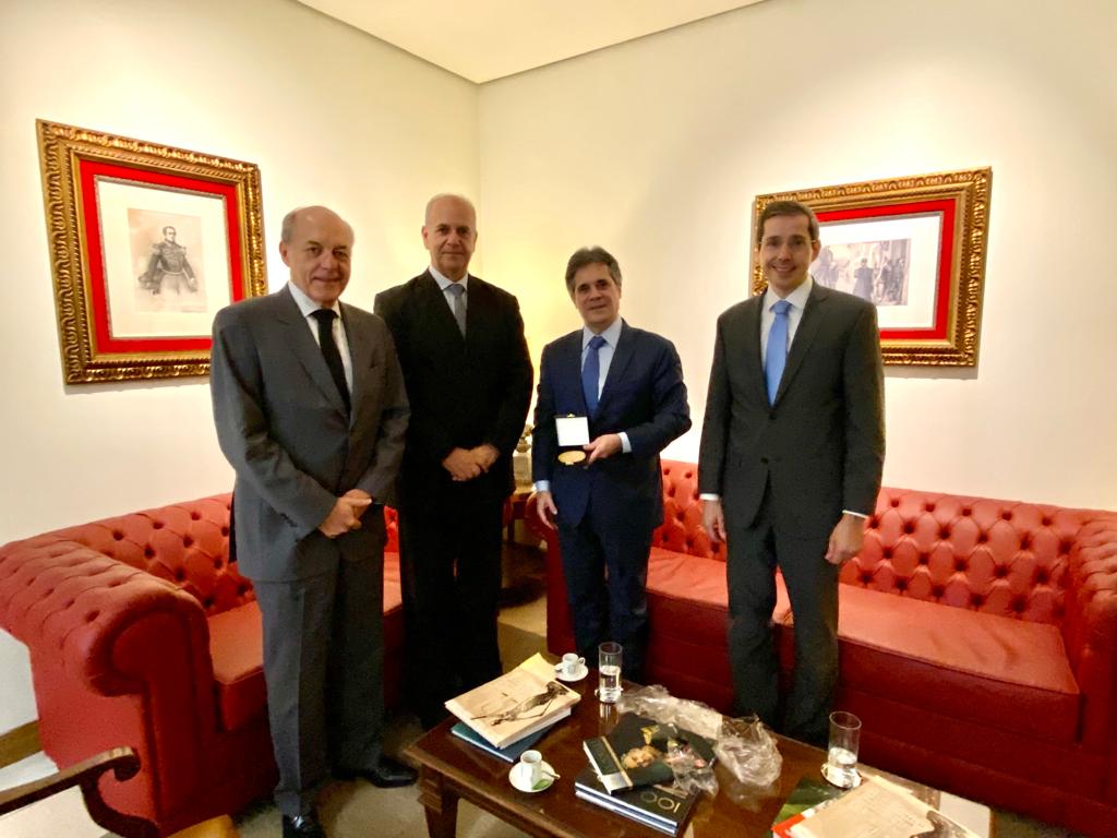 Presidência do TJMSP recebe AASP em visita institucional