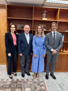 AASP realiza visita institucional ao Presidente do TRF-3