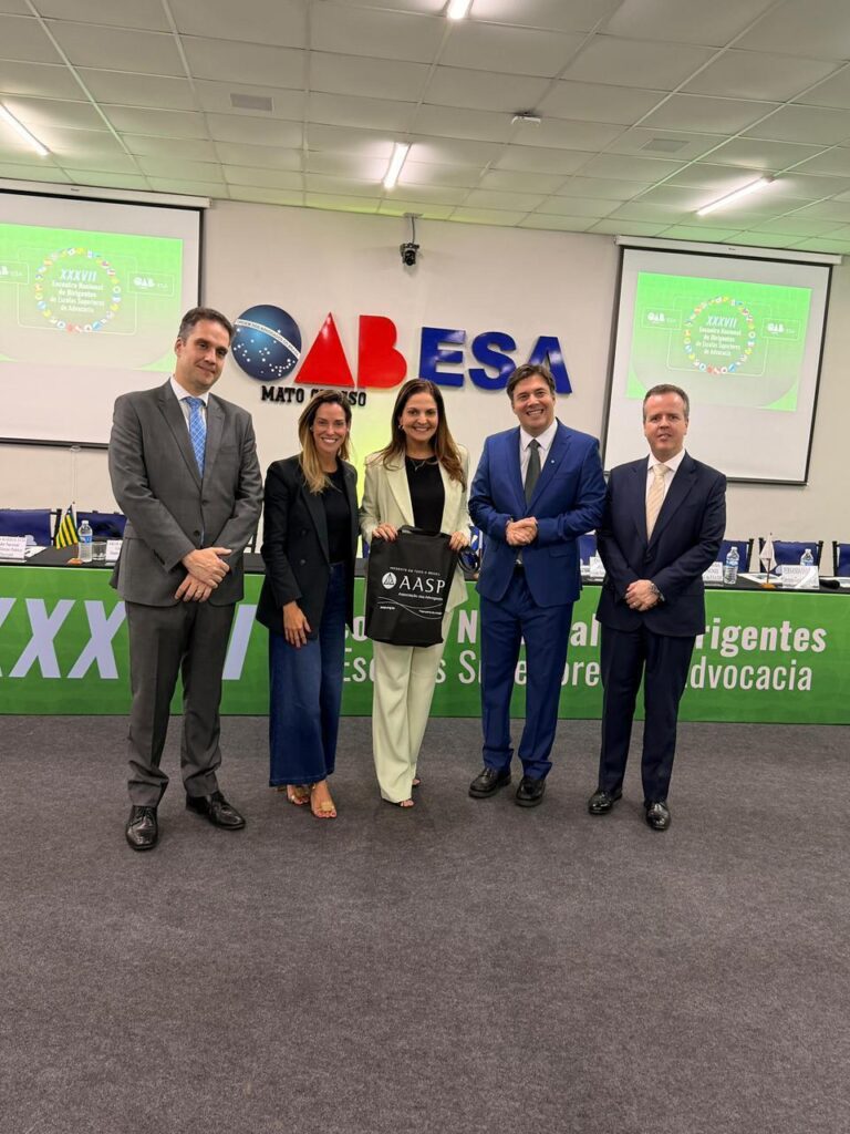 AASP marca presença no XXXVII Encontro Nacional de Dirigentes de Escolas Superiores de Advocacia